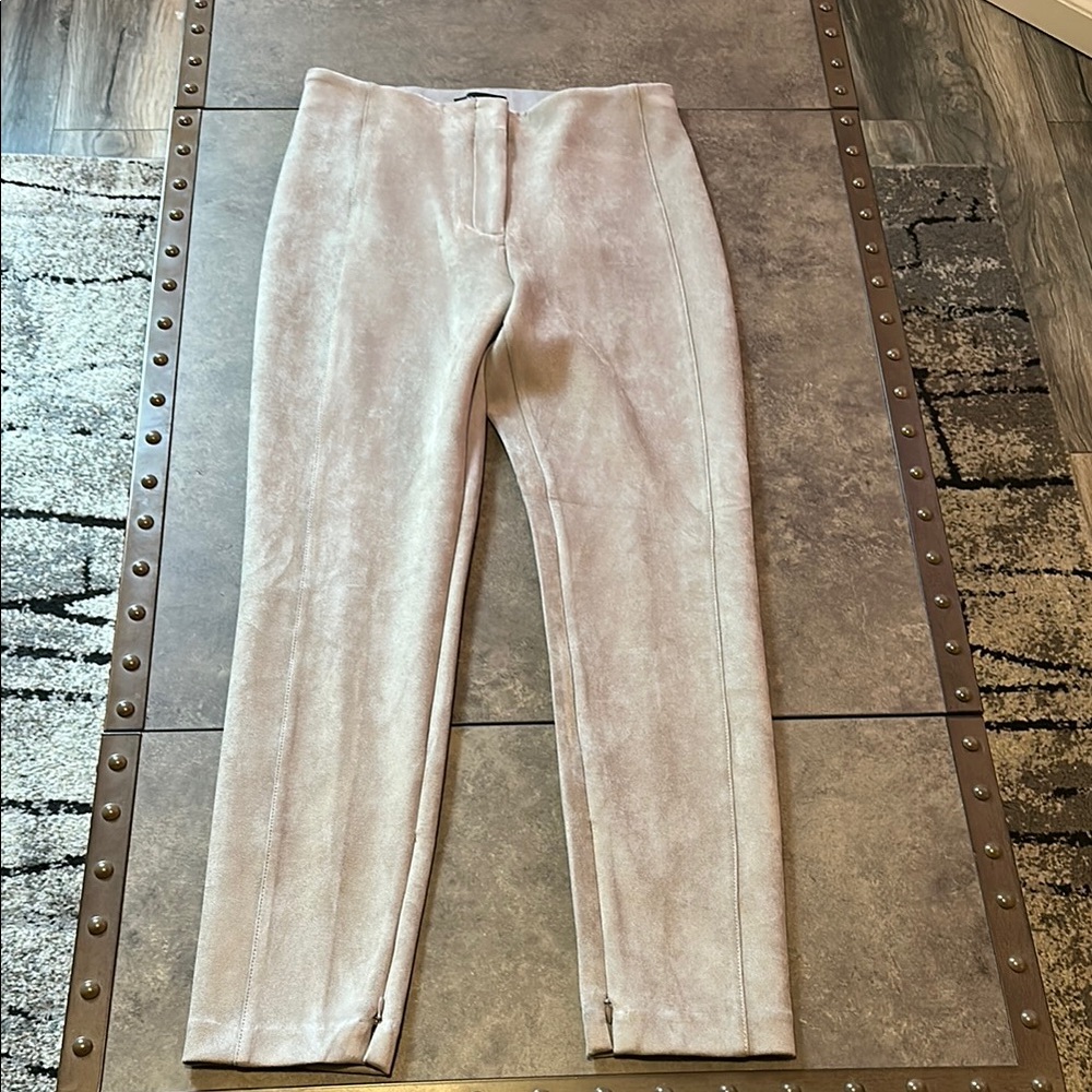 Faux suede Ann Taylor Skinny Pants
